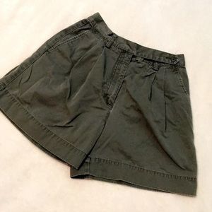 Eddie Bauer olive green shorts